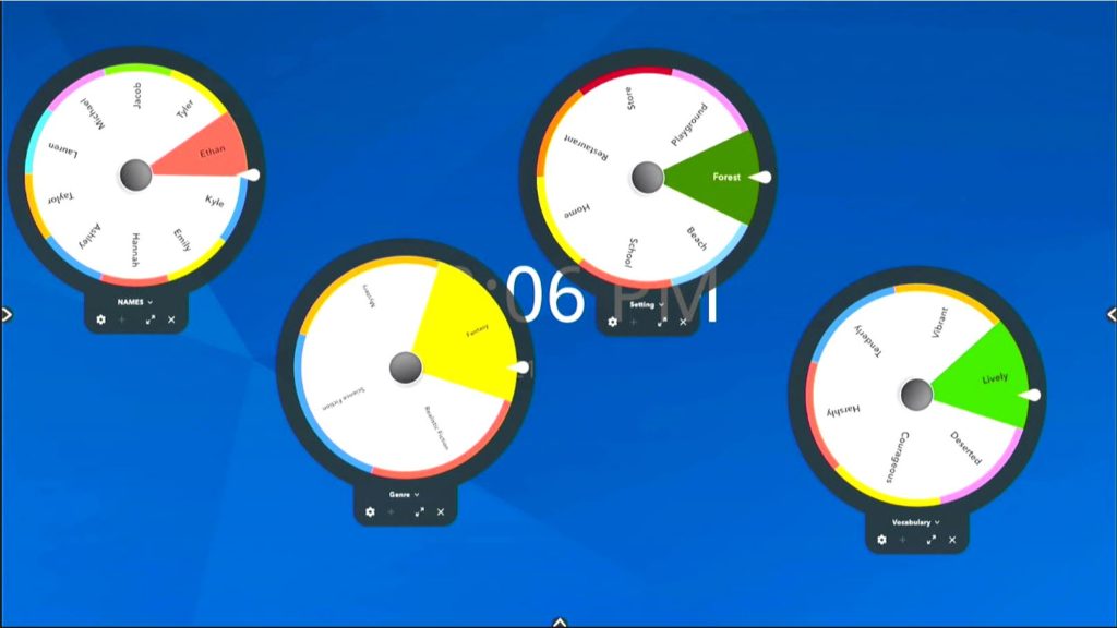 Image of multiple timers on the ActivPanel