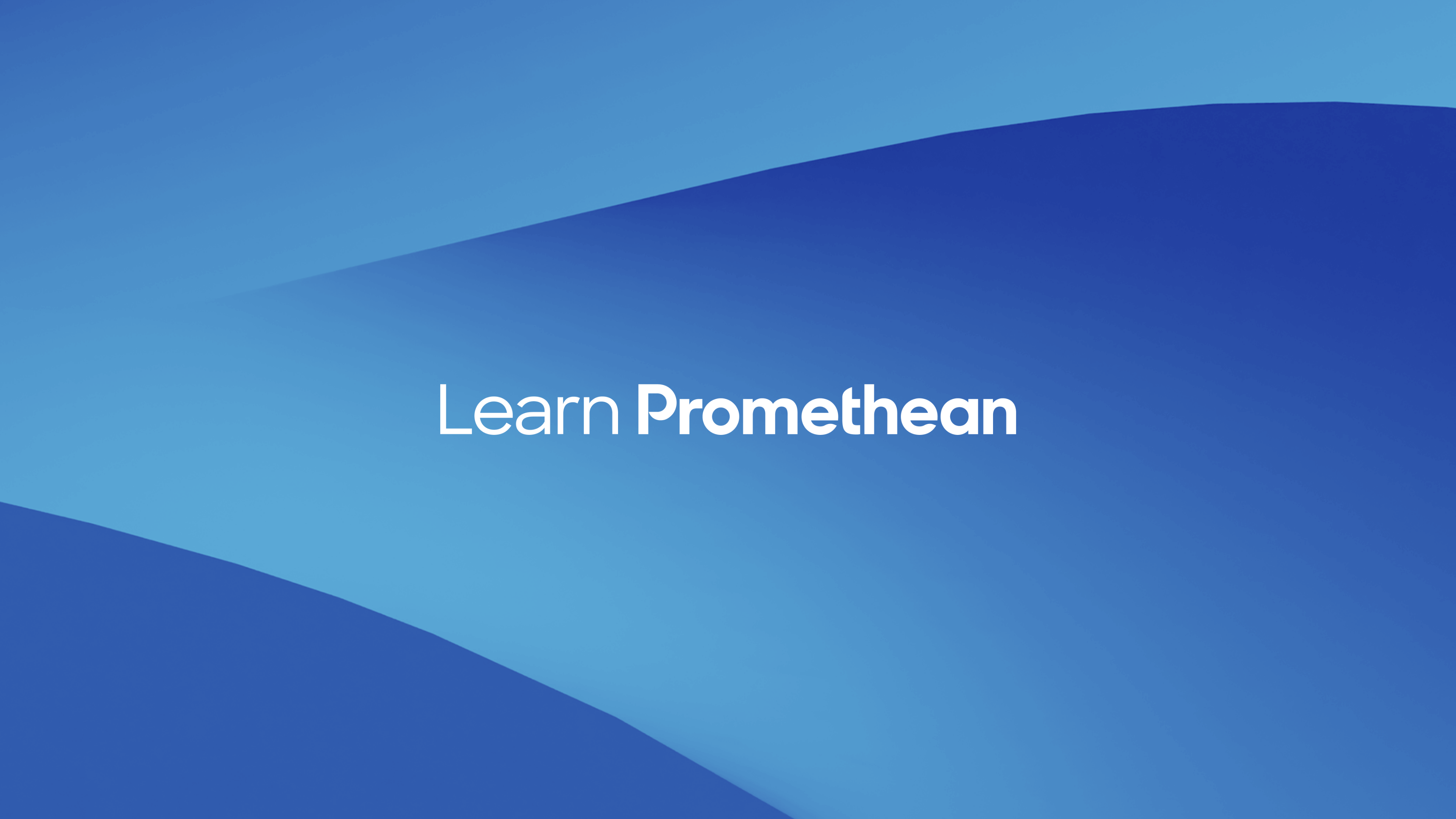 Blue Learn Promethean Screen