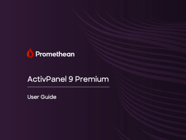 ActivPanel 9 Premium User Guide