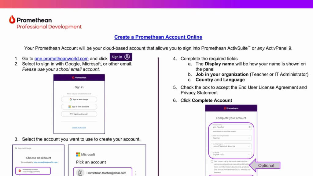 Promethian Gd IT Admin - Learn Promethean