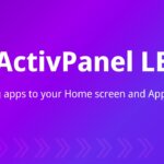ActivPanel LE: Adding apps to your Home screen and App shelf